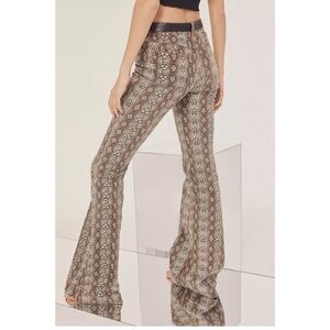 Snakeskin Flare‎ Jeans from Urban Outfitters BDG 26